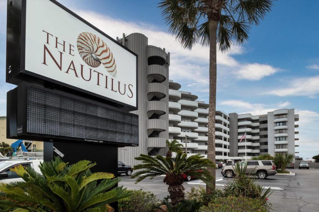 Nautilus 1201 - Gulf Front 2 Bedroom Huge Wrap Around Balcony 2Nd Floor! ฟอร์ตวัลตันบีช ภายนอก รูปภาพ